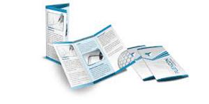 100 A4 Digital Brochure Print