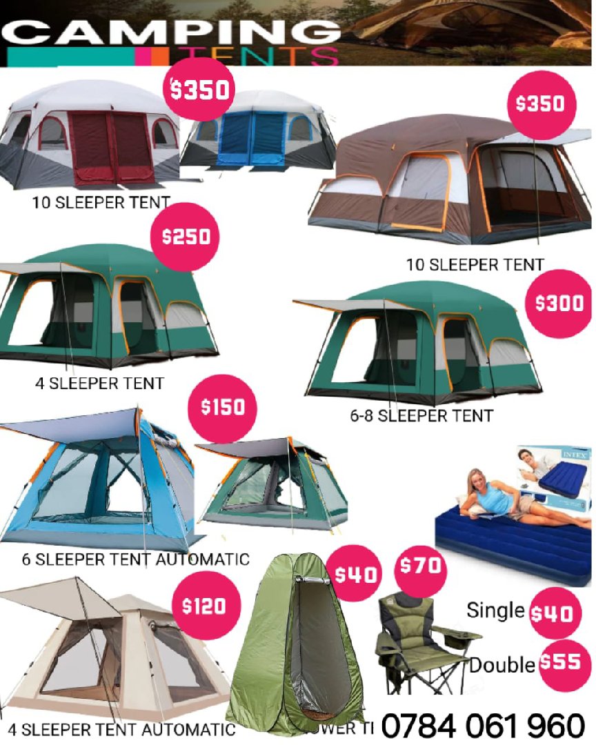 Camping tents